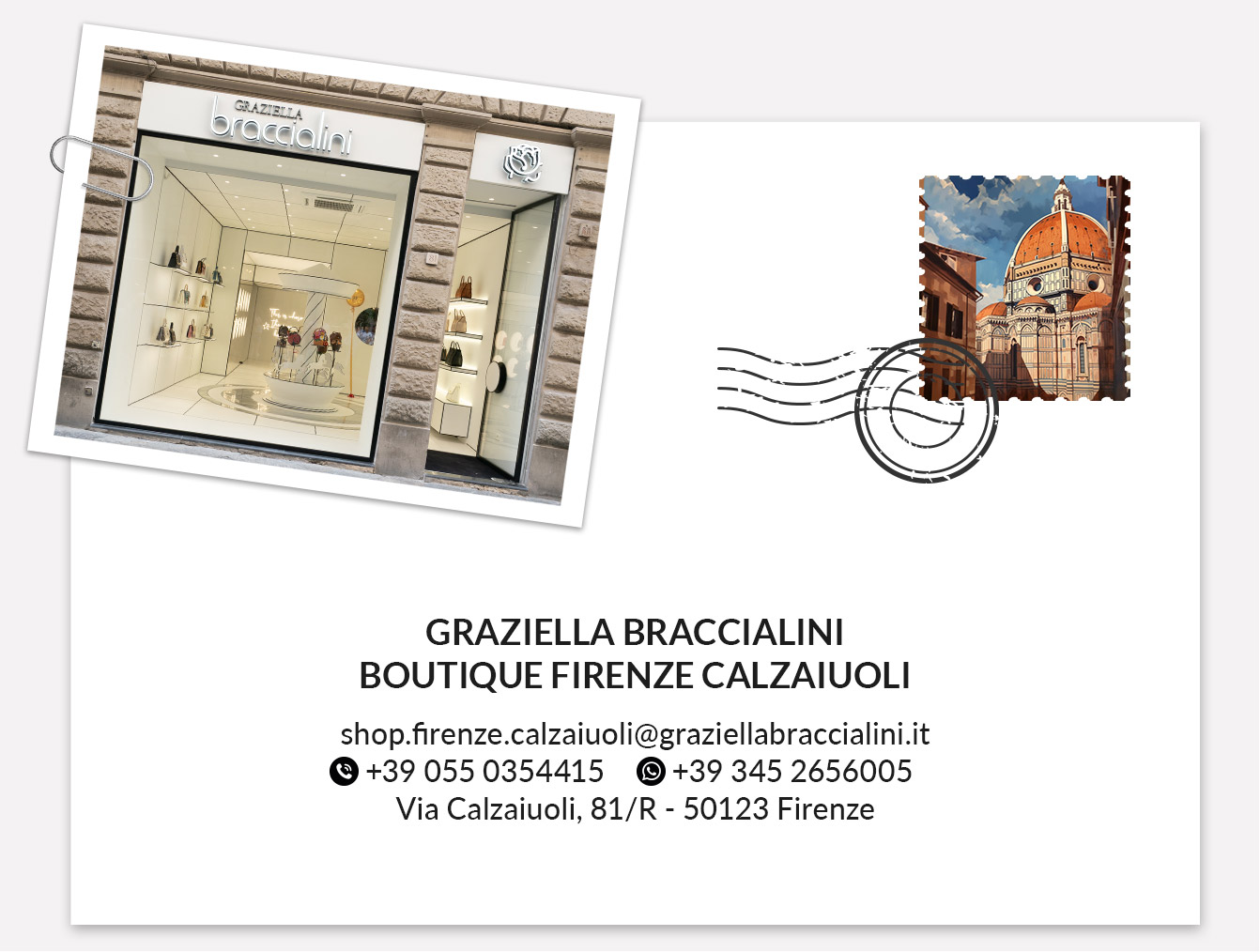 The new Braccialini store in Florence - Design Diffusion